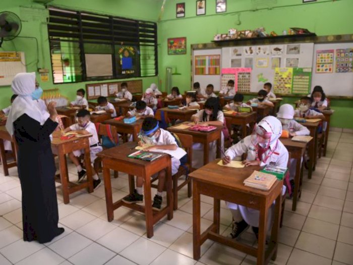 10.979 Sekolah di Jakarta Sudah Terapkan PTM 100 Persen