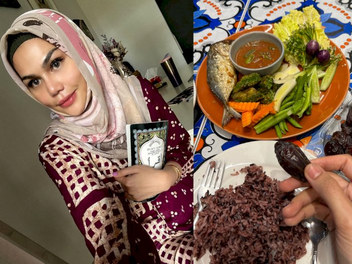 Nasi Merah hingga Kurma Jadi Menu Buka Puasa DJ Katty Butterfly di Hari Pertama Ramadhan