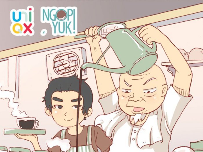 Webtoon Indonesia 'Ngopi, Yuk!' Kini Hadir dalam Bentuk Game Mobile