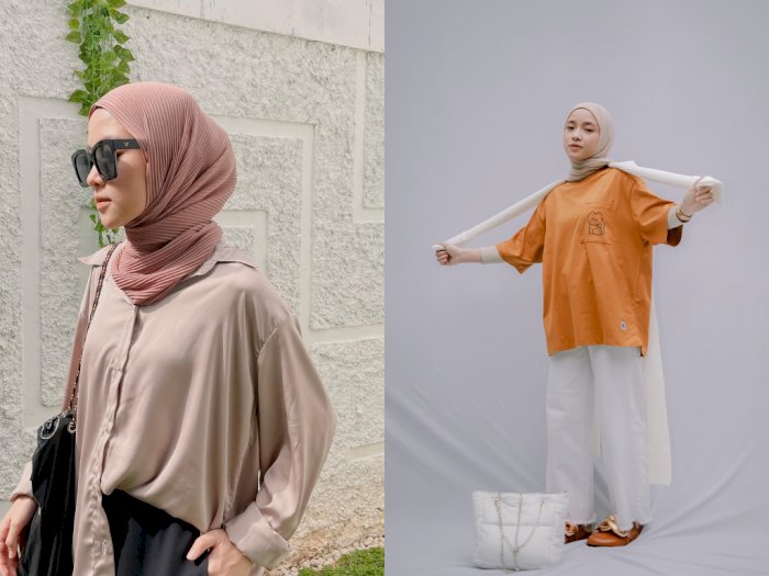 Inspirasi OOTD Stylish ala Nissa Sabyan untuk Hijabers, Cocok untuk Hangout Bareng Bestie!