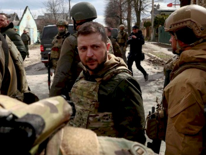 Volodymyr Zelensky Ingin Bentuk Ukraina seperti Israel, Tempatkan Tentara di Ruang Publik
