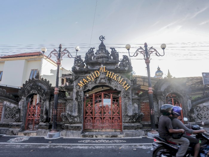 Masjid Mirip Pura, Simbol Persatuan Islam dan Hindu di Bali 