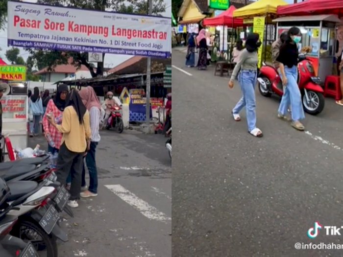 Ngabuburit ke Pasar Sore Langenastran, 'Surga Kuliner' di Alun-Alun Kidul Jogja