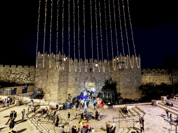 Menengok Suasana Ramadhan Muslim Palestina di Yerusalem, Meriah dan Penuh Cahaya