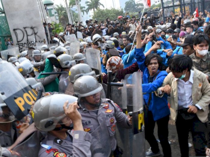 Aksi Demo Mahasiswa, Polisi Ingatkan Jangan Merusak Kesucian Bulan Ramadhan 
