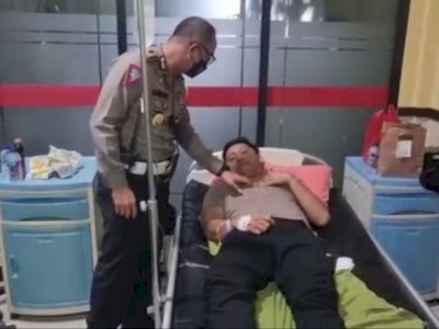 Seorang Polisi Dipukul Massa saat Kawal Demo 11 April, Memar di Kepala hingga Paru-paru