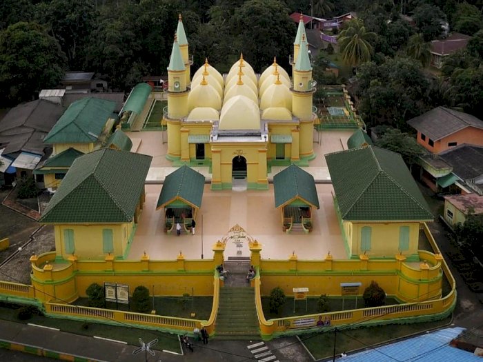 Masjid Raya Sultan Riau, Peninggalan Kerajaan Riau-Lingga yang Masih Utuh sampai Sekarang