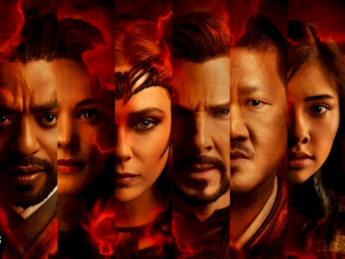 Poster 'Doctor Strange 2' Menampilkan 6 Karakter MCU, Ada yang Baru dan Kembali Tampil