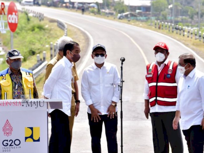 Presiden Jokowi Resmikan Jalan Lingkar Brebes-Tegal, Mudik Lebaran Bisa Makin Lancar