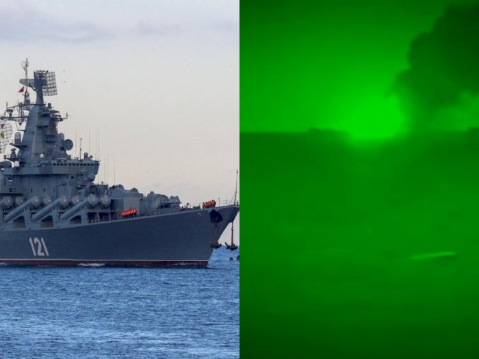 Kapal Induk Rusia Tenggelam di Laut Hitam, Benarkah karena Serangan Ukraina?