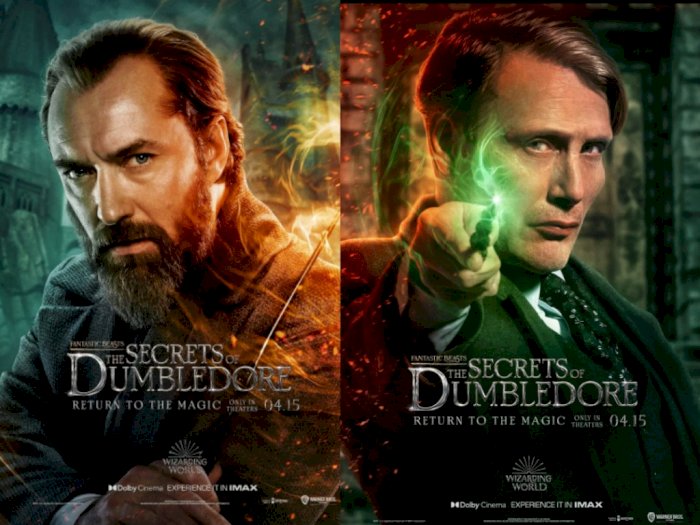 Adegan Gay Antara Dumbledore-Grindenwald Selama 6 Detik Hilang dari Fantastic Beast 3