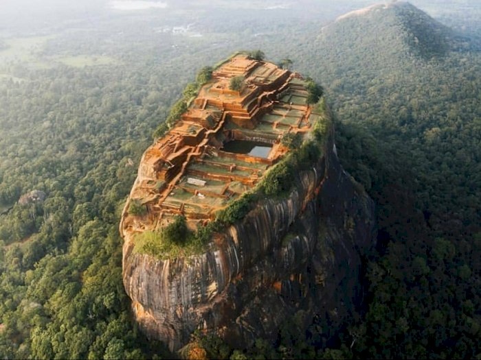 Keindahan Sigiriya di Sri Lanka, Batu Raksasa yang Pernah jadi Istana Megah