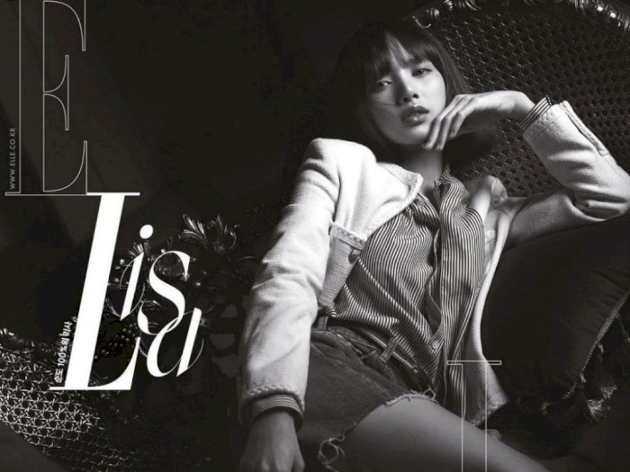 Lisa BLACKPINK Menghiasi Majalah 'Elle' untuk Bulan Mei, Penampilannya Anggun dan Elegan