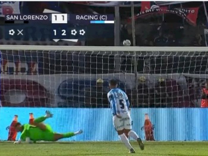 Dahsyat! Tendangan Penalti Pemain Argentina ini Sampai Tembus Jaring Gawang