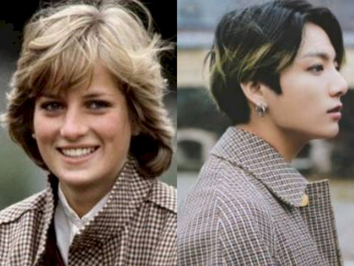 ARMY Sebut Jungkook BTS Merupakan Reinkarnasi Putri Diana, Buktikan dengan Teori