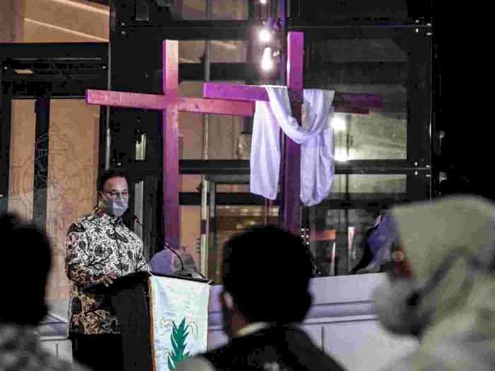 Hadiri Ibadah Paskah, Anies Bicara soal Penguatan Persatuan