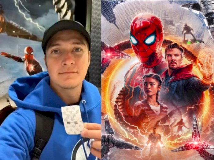 Nonton 'Spiderman: No Way Home' 292 Kali, Pria Ini Raih Guinness World Record 