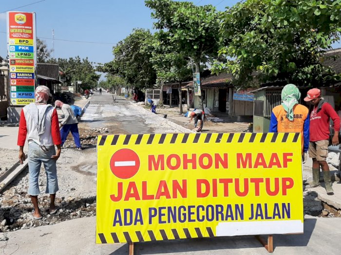 20 Tahun Rusak, Pengusaha Properti Perbaiki Jalan Desa Pakai Uang Sendiri Rp2,8 Miliar! 