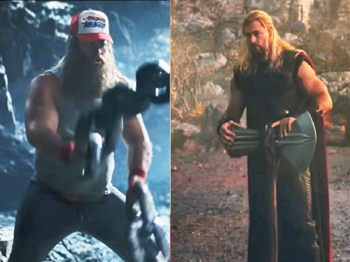 Perut Thor Tak Lagi Buncit di Teaser 'Thor: Love & Thunder', Sudah Olahraga Rantai