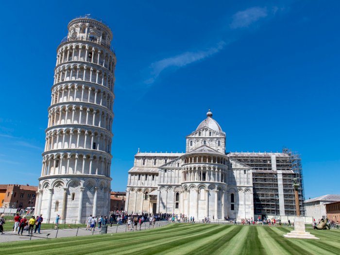 Menara Pisa di Italia Semakin Miring, Berapa Lama Bangunan Romawi Kuno Ini Akan Bertahan?