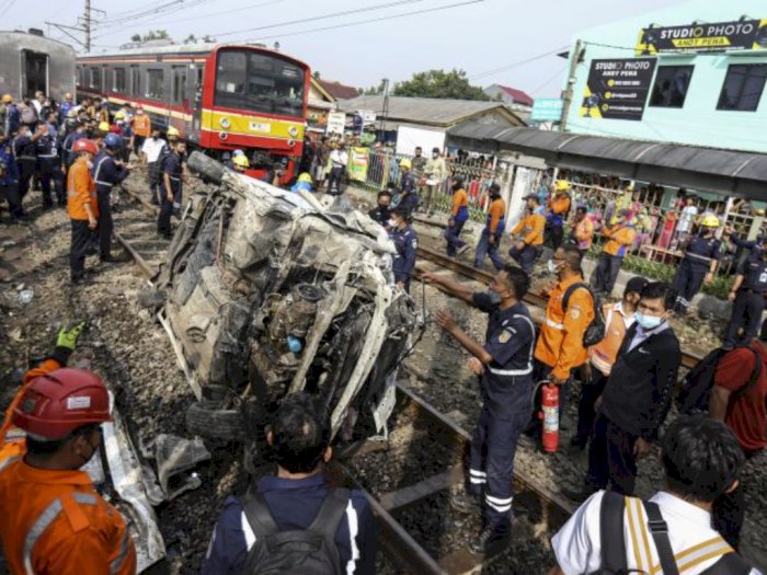 Buntut Kecelakaan KRL di Citayam, KAI akan Tuntut Pengemudi Mobil karena Ceroboh