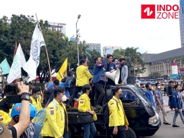 Polda Metro: Demo di Patung Kuda-DPR Selesai dengan Lancar dan Aman