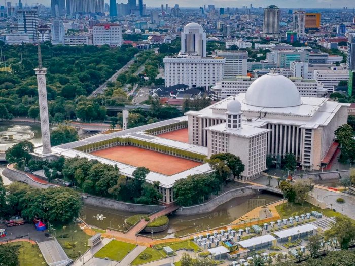 Pesona Masjid Istiqlal, Masjid Pertama di Dunia yang Raih Sertifikat Ramah Lingkungan
