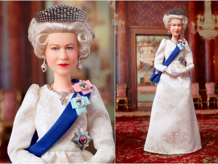 Mattel Rilis Boneka Barbie Ratu Elizabeth II Tepat di Hari Ulang Tahunnya yang ke-96