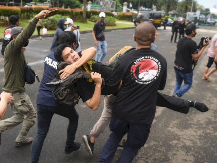 Sejumlah Pendemo Tak Jelas yang Sempat Diamankan di Jakarta Sudah Dipulangkan