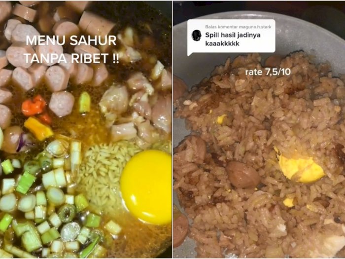 Menu Sahur Anti Ribet: Nasi Goreng Rice Cooker Viral, Cocok Buat Kamu yang Mager