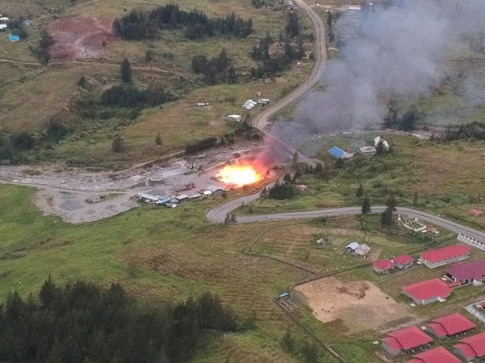 KKB Kembali Tebar Teror, kini Bakar PT MTT di Puncak Papua hingga Ludes