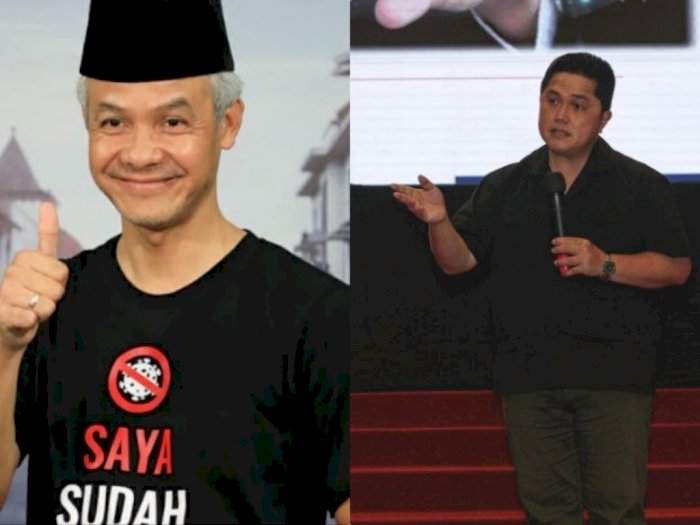 Polling versi PSI untuk Pilpres 2024: Ganjar Pranowo Memimpin, Erick Thohir Menyusul