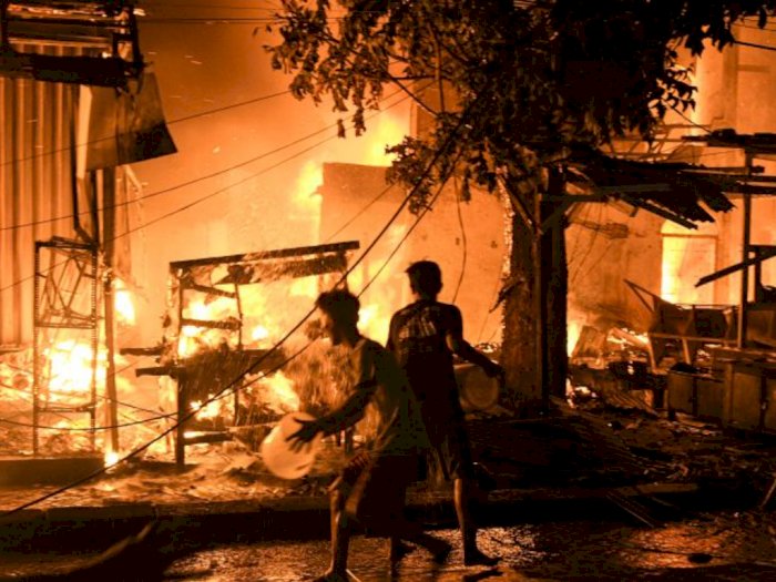Kebakaran Pasar Gembrong: 1.000 Orang Terdampak, Kerugian Capai Rp1,5 Miliar