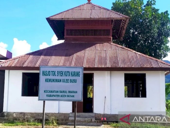 Mengenal Masjid Tgk Syiek Kuta Karang Aceh yang Bertahan Melewati Penjajahan Belanda