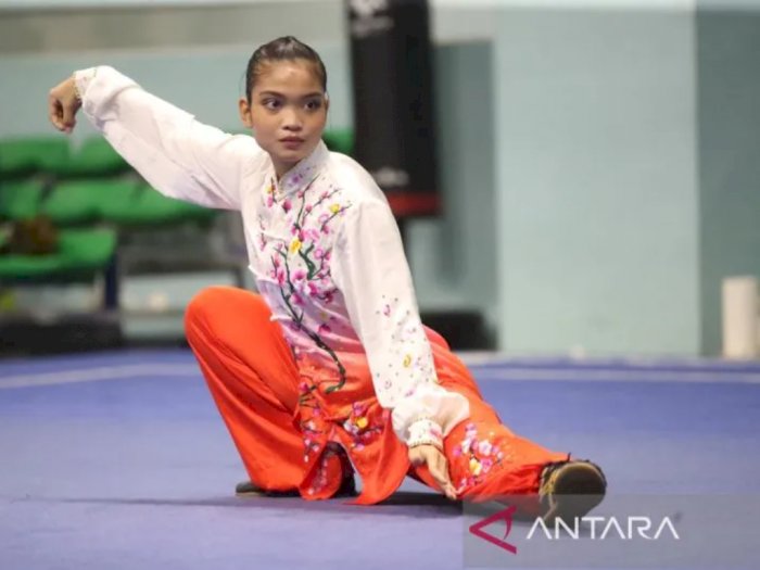 Make-up Pengaruhi Penilaian, Tim Wushu Indonesia Gandeng MUA Profesional di SEA Games 2021