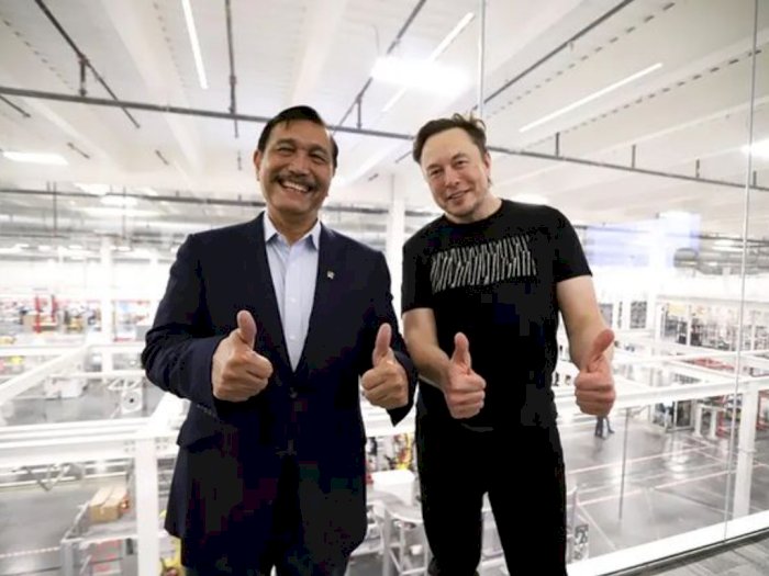 Elon Musk Tertarik Kerja Sama dengan Indonesia Terkait Potensi Nikel, Luhut Lega