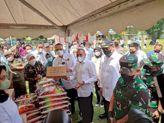 Kementan Gelar Pasar Murah Stabilkan Harga di Medan, Gubernur Sumut Sambut Baik