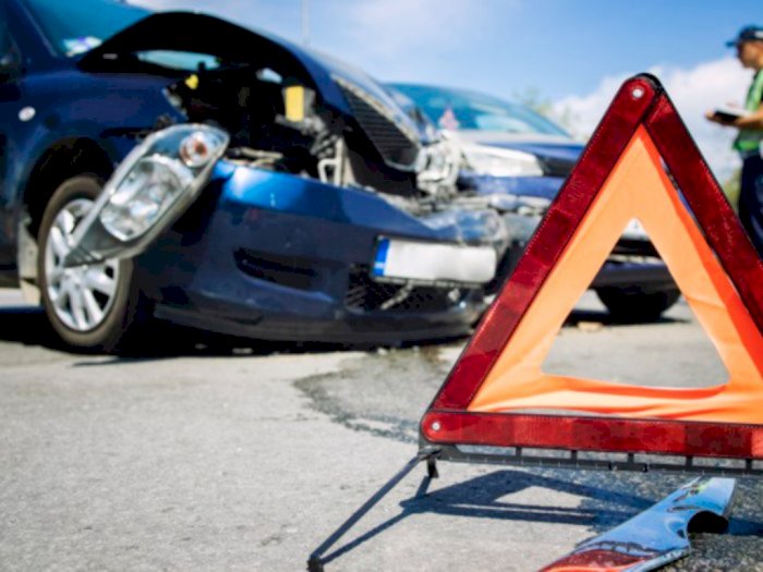 Kecelakaan Mobil Vs Moge di Senayan, Pemotornya Tewas