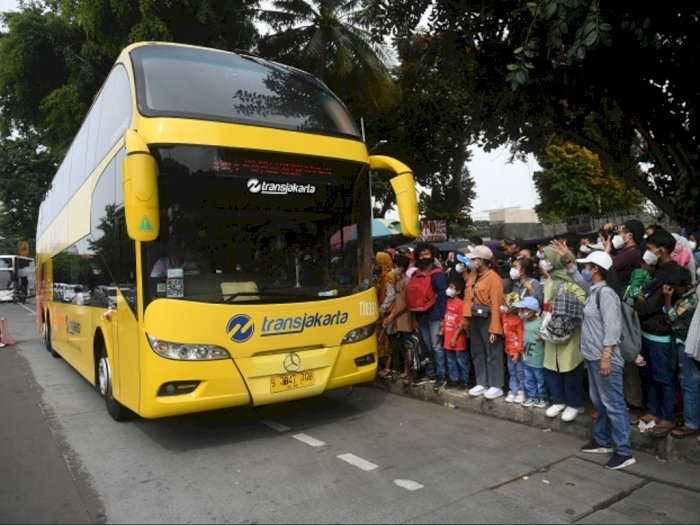Hore! Transjakarta Perpanjang Layanan Bus Wisata hingga 11 Mei
