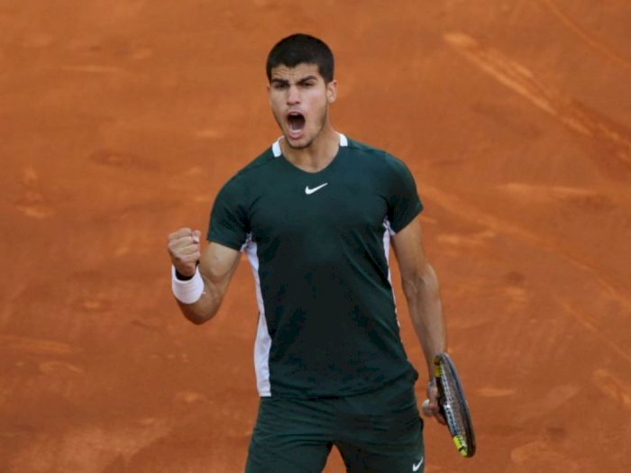 Alcaraz Bikin Kejutan Lagi Usai kalahkan Djokovic, Tantang Zverev di Final Madrid Open