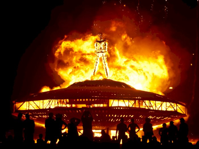Mengenal Burning Man, Festival Musik Unik ala Sobat Gurun