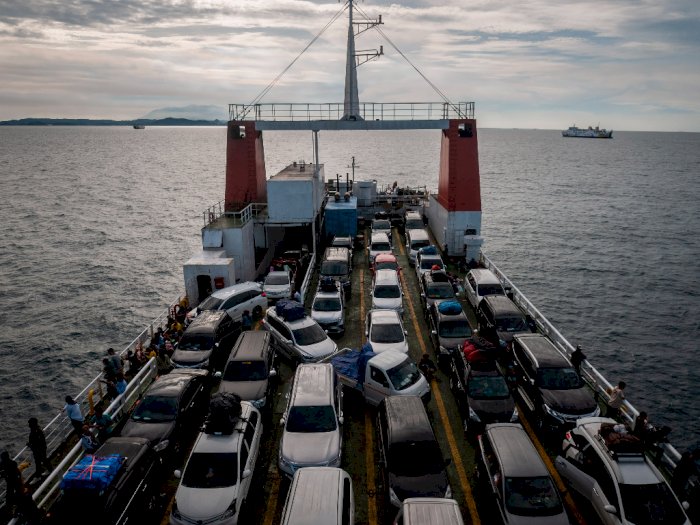 Polda Banten Sebut 16 Persen Kendaraan Pemudik Belum Kembali ke Pelabuhan Merak