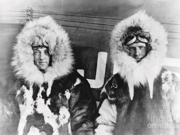 Richard Byrd & Floyd Bennett Mengklaim Jadi Orang Pertama yang Terbang di Atas Kutub Utara