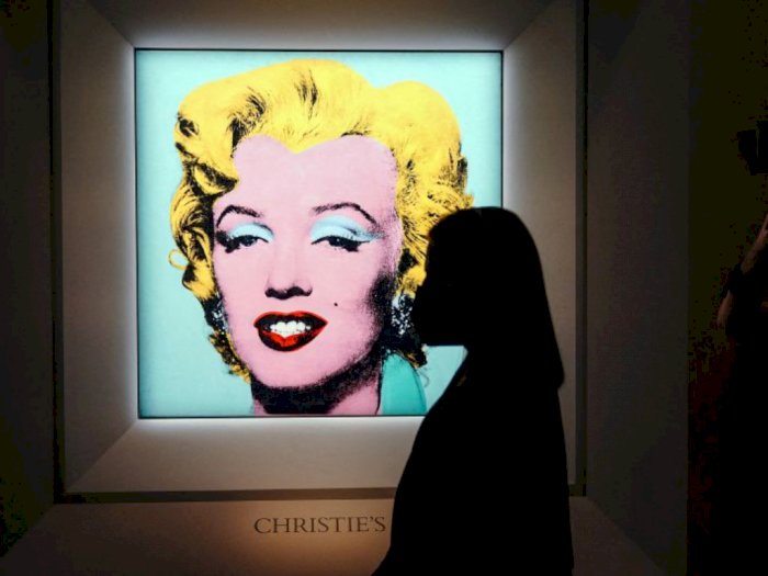 Wih! Foto Marilyn Monroe karya Andy Warhol Dilelang Rp2,8 Triliun