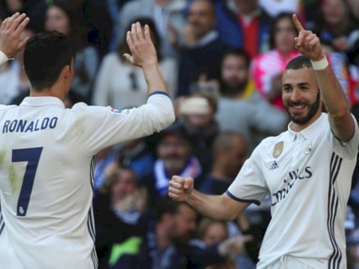 Samai Rekor Legenda, Benzema Kini Pencetak Gol Terbanyak Kedua Real Madrid Sepanjang Masa