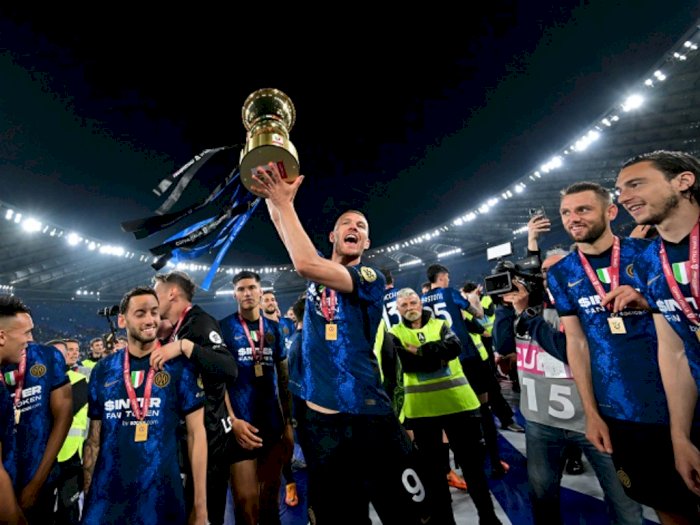 Inter Milan Sabet Gelar Coppa Italia, Erick Thohir: Forza Inter!