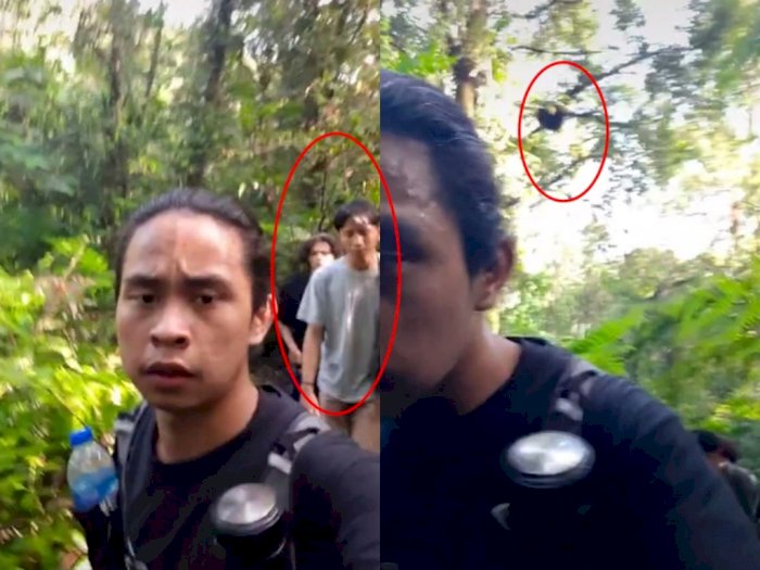 Viral Penampakan Makhlus Halus saat Mendaki Gunung Salak, Netizen Kaget Tak Menyangka