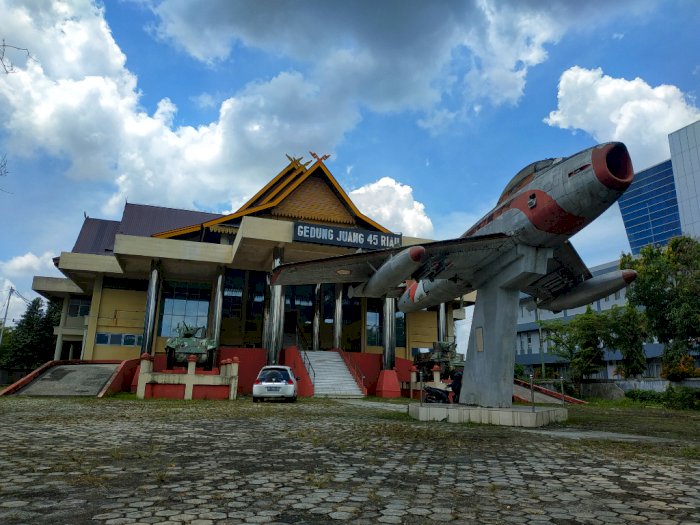 Simbol Warga Riau Gagah Berani Berlumut, Dulu Pesawat Belanda Ditembak Jatuh! 