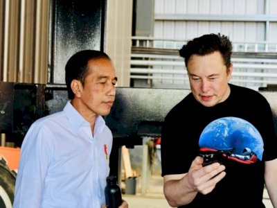 Jokowi Bicara Indonesia Memiliki Banyak Potensi Untuk Digali, Elon Musk: Siapa Takut!