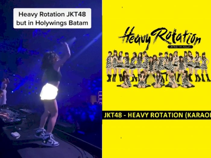 'Heavy Rotation' dari JKT48 Diputar di Hollywings, Netizen: Melody Istigfar Melihat Ini